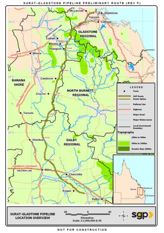 Surat R Pipeline Submissions called for Arrow EIS - Energy Today