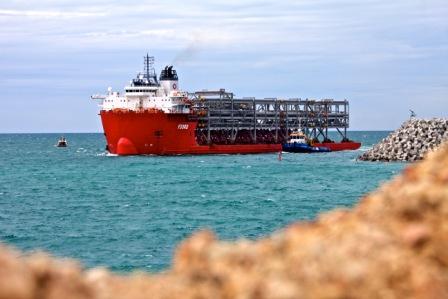 First pipe rack modules arrive at Gorgon - Energy Today